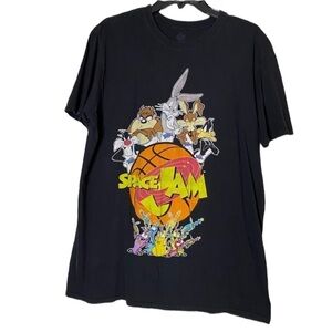 Space Jam Black Character Tee, Men’s but could be unisex